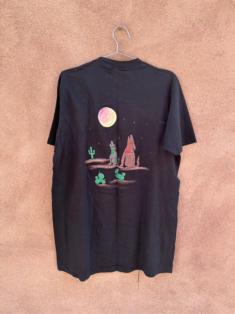 Ben! Your T-shirt! With Cacti & Coyotes