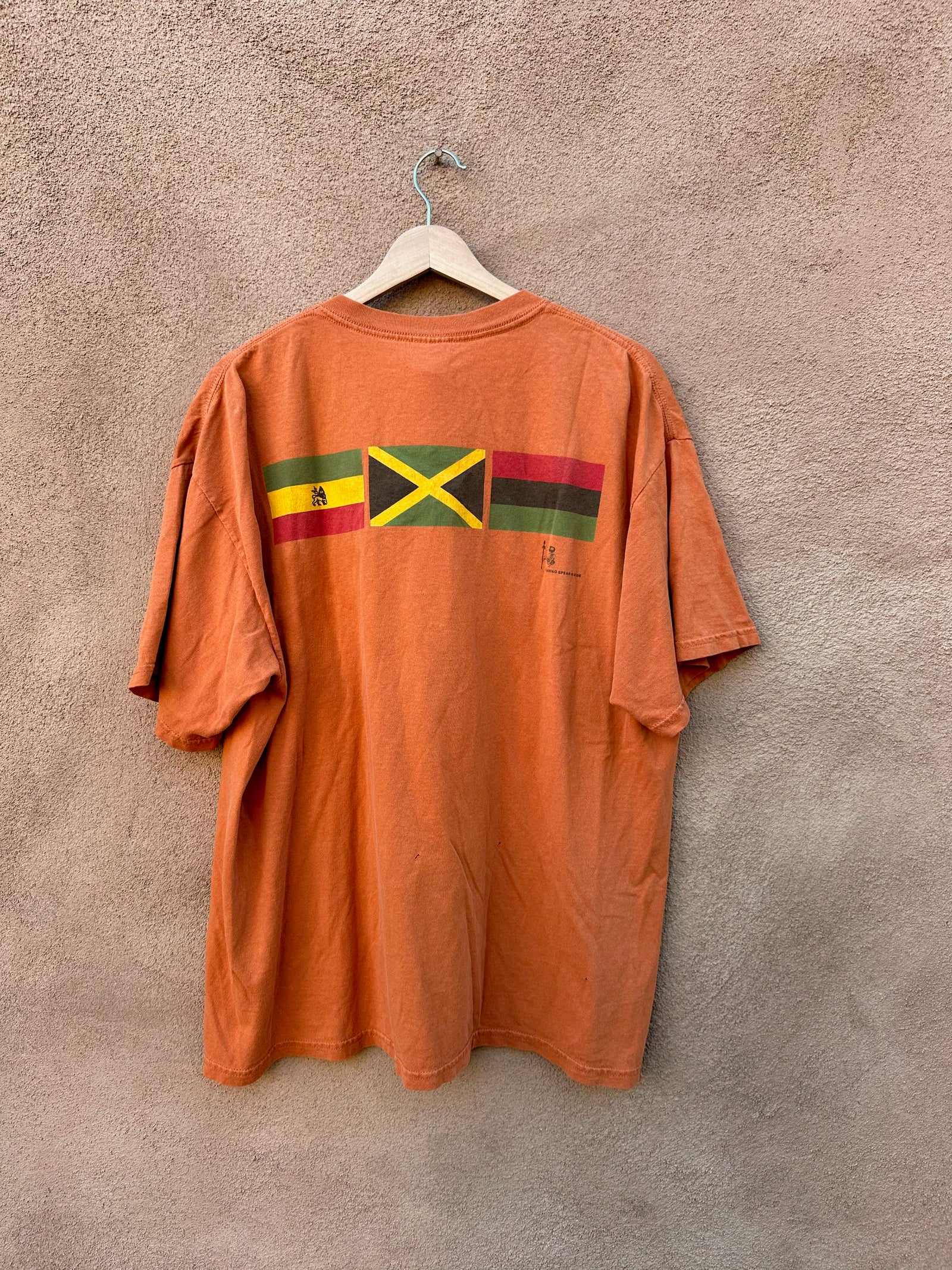 2006 Burning Spear Tour T-shirt – DESERT MOSS VINTAGE