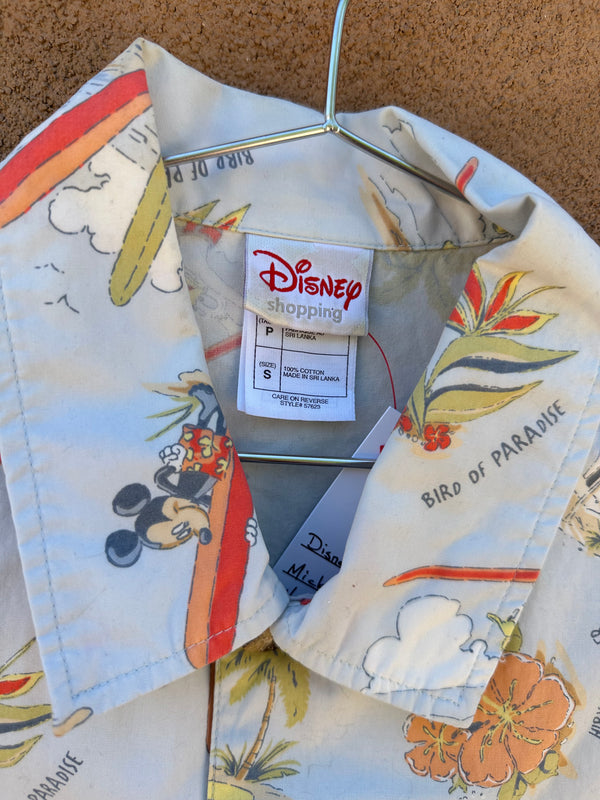 Disney Shopping Mickey and Minnie Hawaiian Shirt