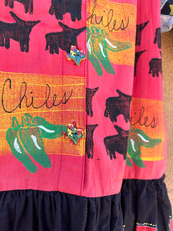 Portable Art by Robin Brown Hand Painted Dress
