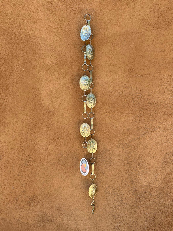 Tin Concho Belt (not sterling)