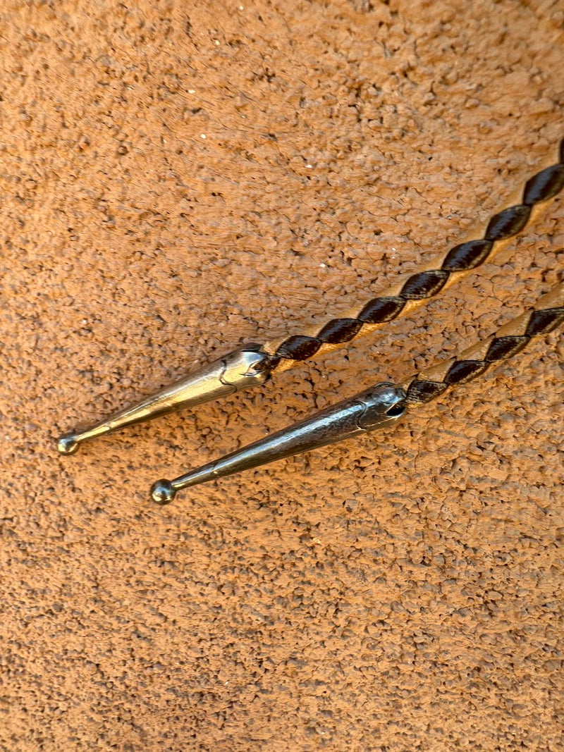 Small Zuni Sunface Bolo Tie