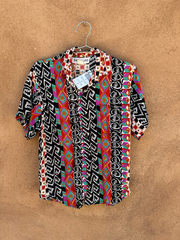 New Wave Sausalito Rayon Blouse