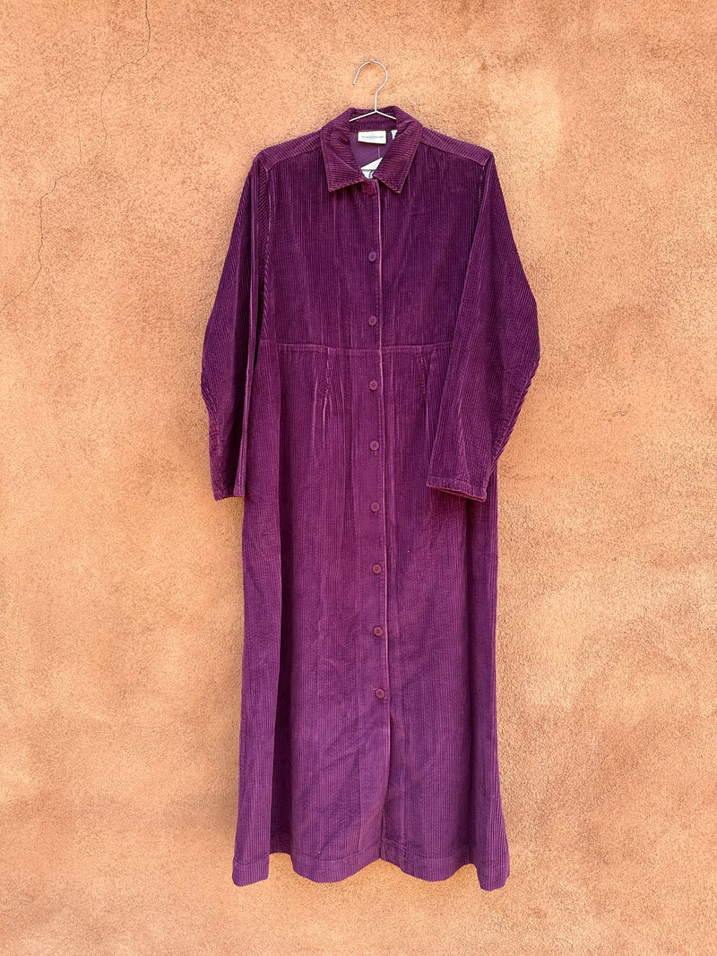 Purple Corduroy Nordstrom Dress