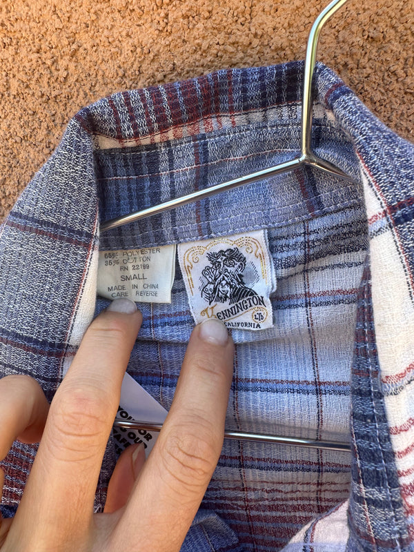 Kennington Plaid Pearl Snap Shirt