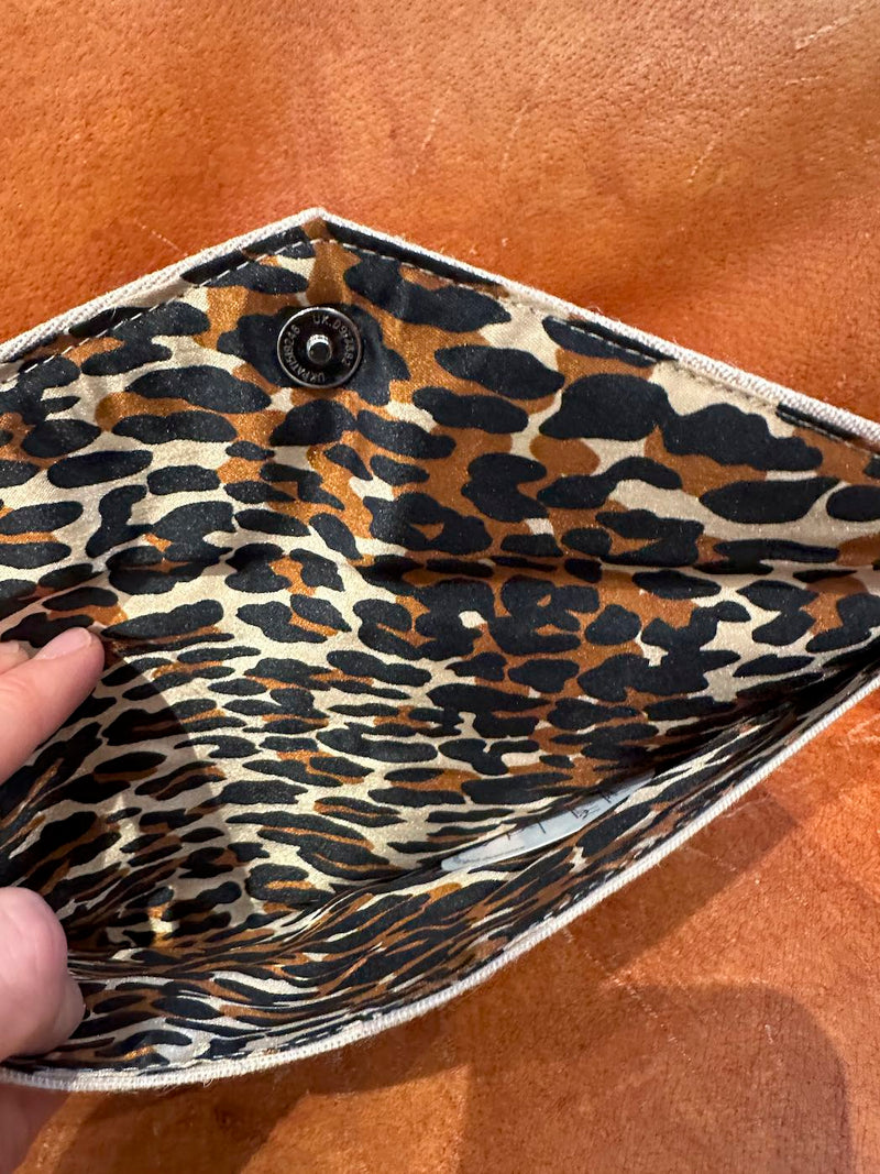 Hand Painted Acoma Clutch - 2