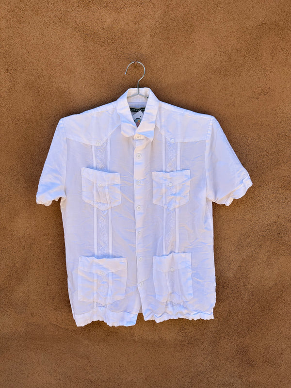 Small White Guayabara Shirt
