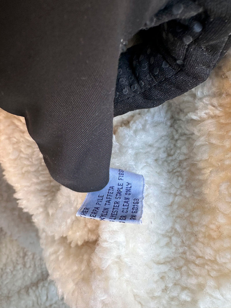 Gray Suede Shearling Rancher Jacket, 1980's