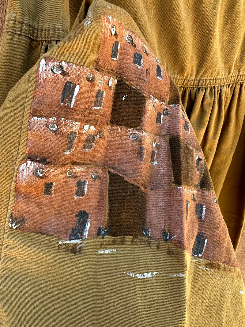 Hand Painted Pueblo Skirt