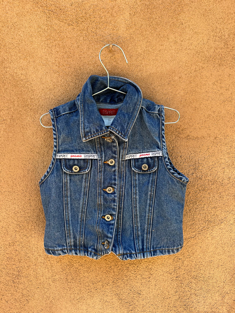 Kid's Esprit Denim Vest - Medium