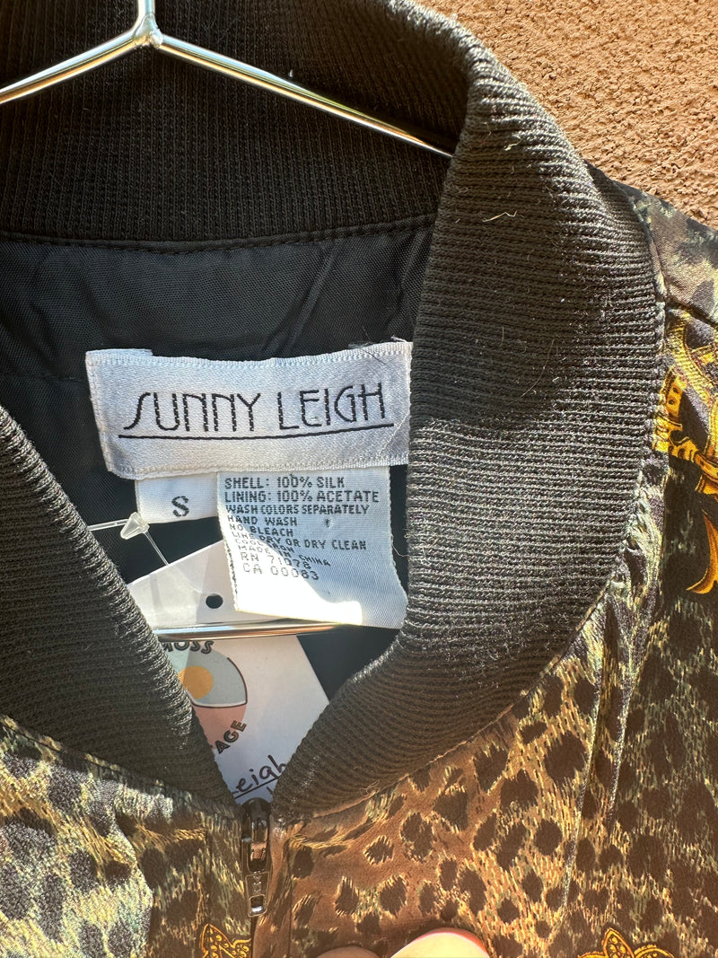 Sunny Leigh Silk Bomber