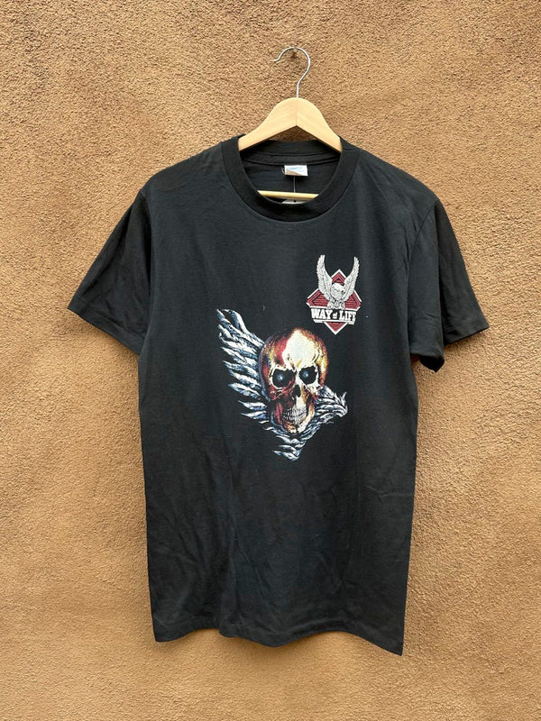 1980's Harley Davidson Way of Life Winged Skull T-shirt