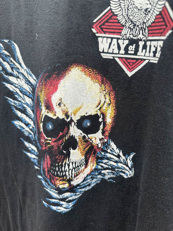 1980's Harley Davidson Way of Life Winged Skull T-shirt