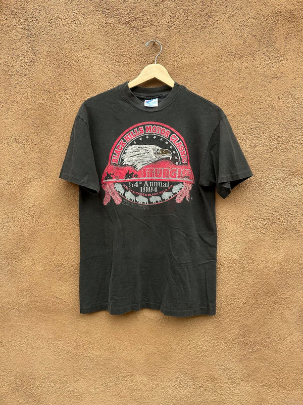 1994 54th Annual Sturgis, SD Black Hills Motor Classics Rally T-shirt, Medium