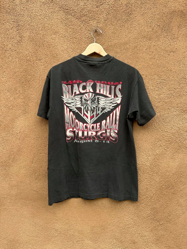 1994 54th Annual Sturgis, SD Black Hills Motor Classics Rally T-shirt, Medium