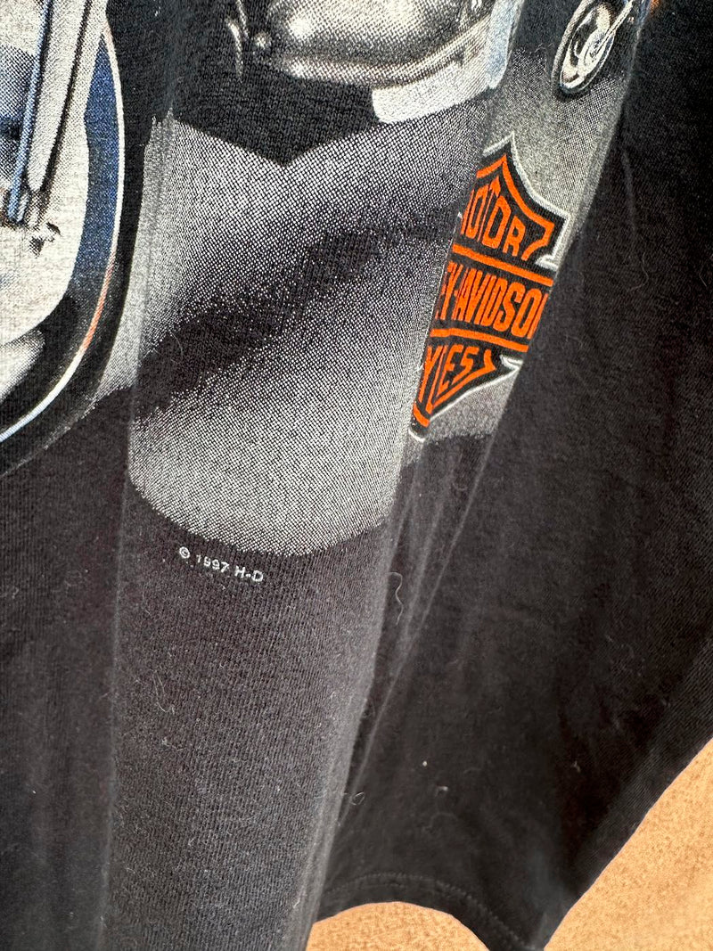 Gold Coast Harley Davidson Southport, Australia 1997 T-shirt