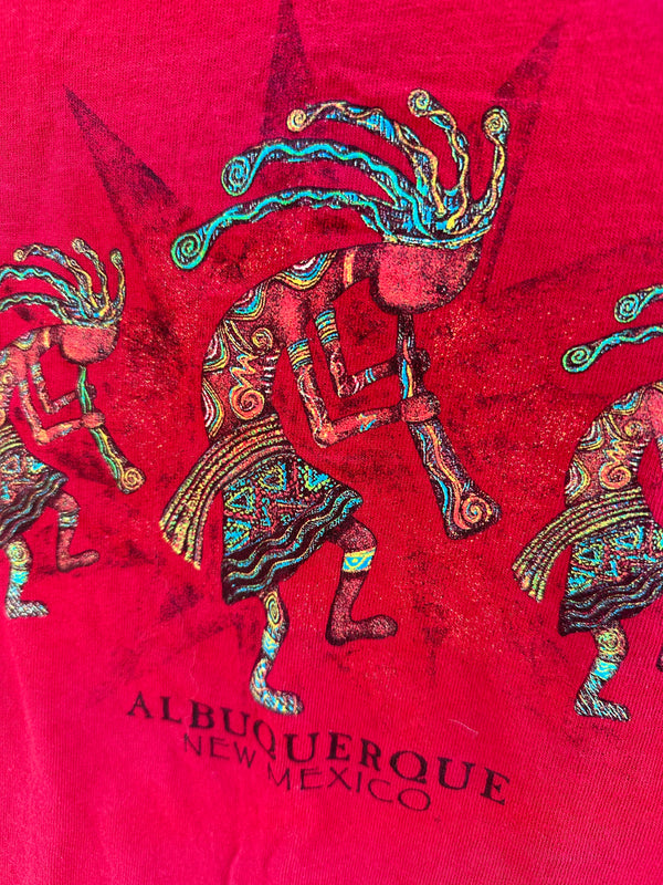 Red Kokopelli Albuquerque, New Mexico T-shirt