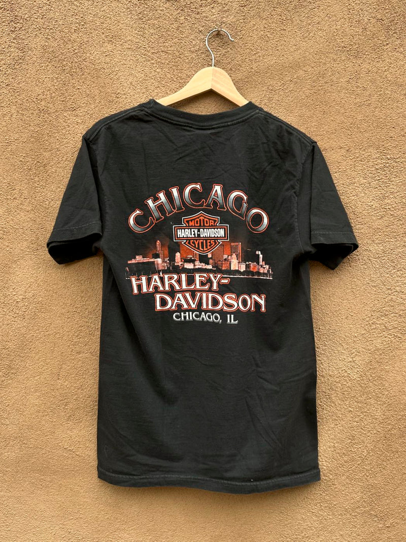 2001 Chicago, IL Harley Davidson T-shirt