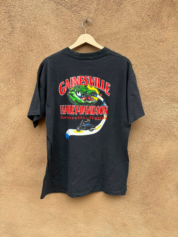 1994 Against the Wind Gainesville, FL Harley Davidson T-shirt
