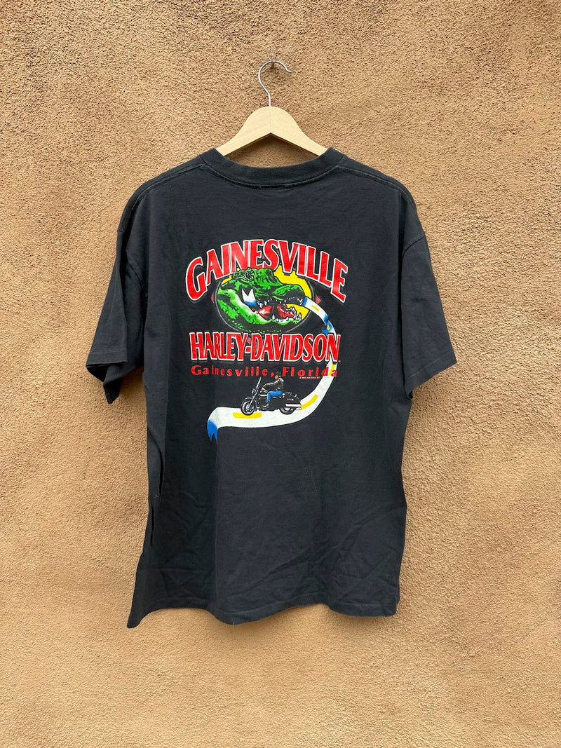 1994 Against the Wind Gainesville, FL Harley Davidson T-shirt