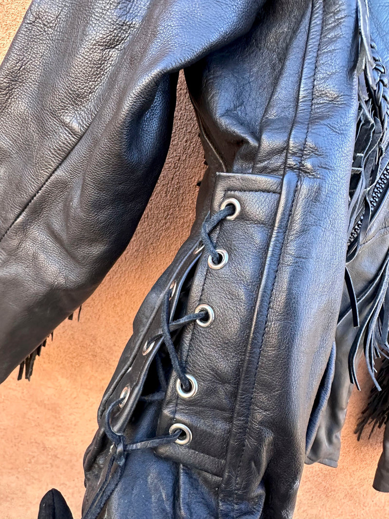 Biker's Leather Stuff Biker Babe Fringe Jacket