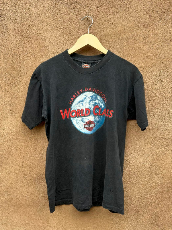 1993 Harley Davidson World Class T-shirt - T. Custom Cebazat - France by Coyotes (Philippe Escafre)