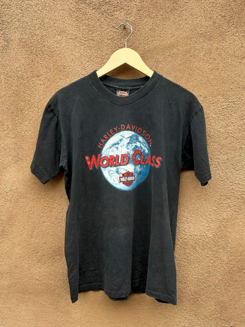 1993 Harley Davidson World Class T-shirt - T. Custom Cebazat - France by Coyotes (Philippe Escafre)