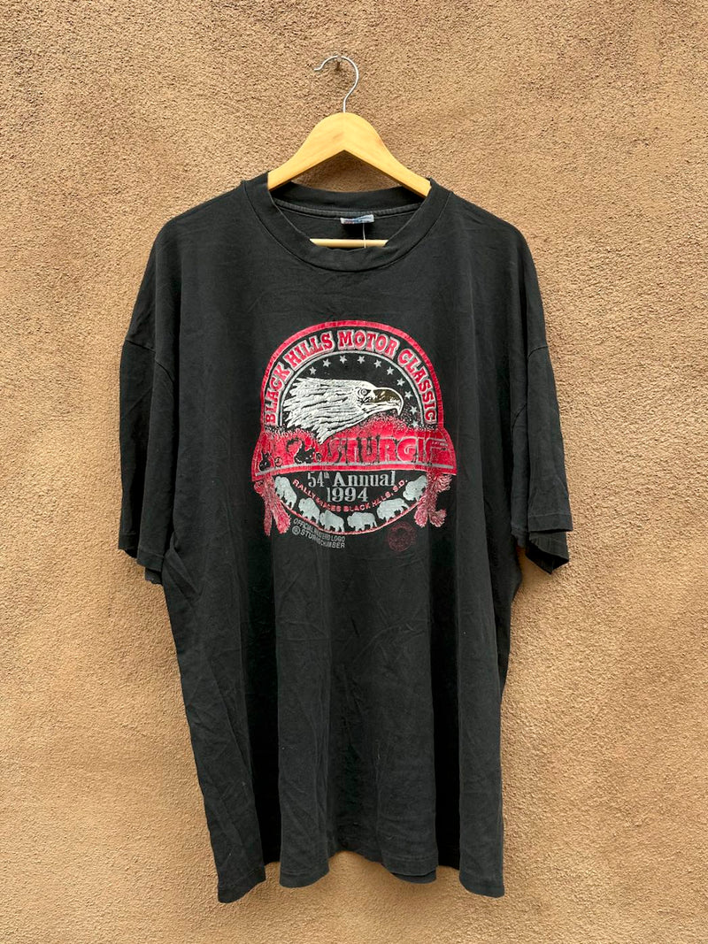 1994 54th Annual Sturgis, SD Black Hills Motor Classics Rally T-shirt