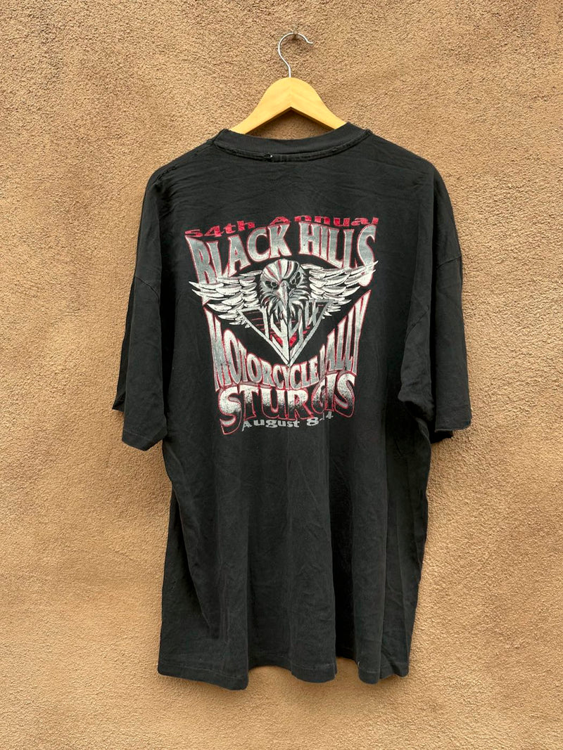 1994 54th Annual Sturgis, SD Black Hills Motor Classics Rally T-shirt