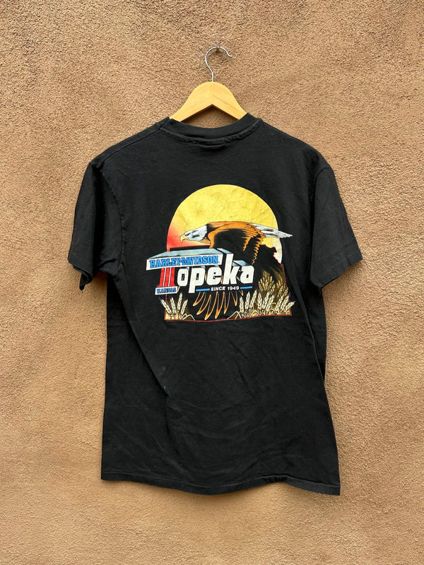 1988/1990 Harley Davidson Topeka, Kansas "A Cry for Freedom" T-shirt