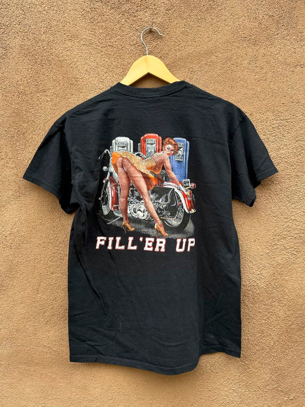 Live to Ride - Ride to Live Fill 'Er Up T-shirt
