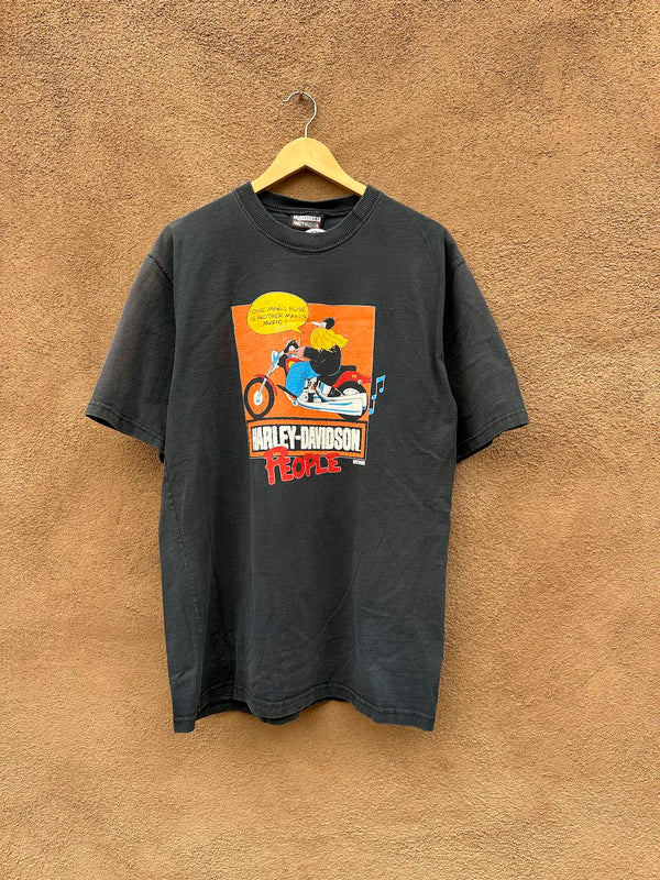One Man's Noise is Another Man's Music Quebec Harley Davidson T-shirt - as is