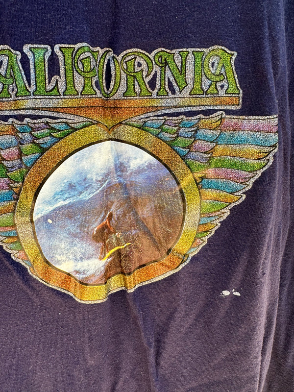 1970's California Surfing Iron On T-shirt