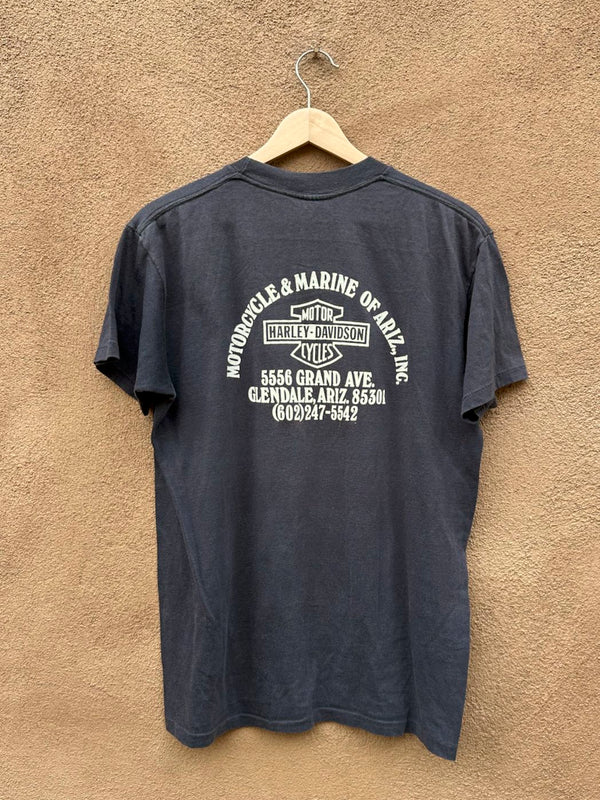 1970's Classic Harley Davidson T-shirt, Made in USA