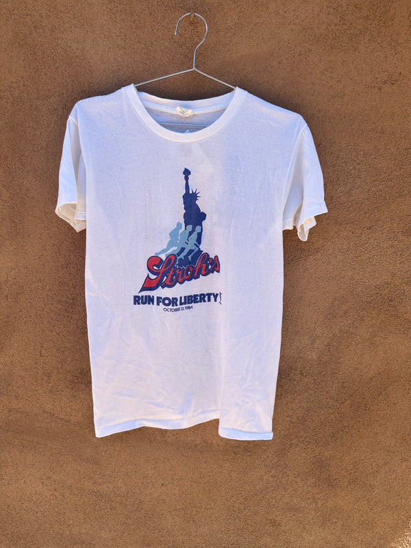 1984 Stroh's Run for Liberty I T-shirt