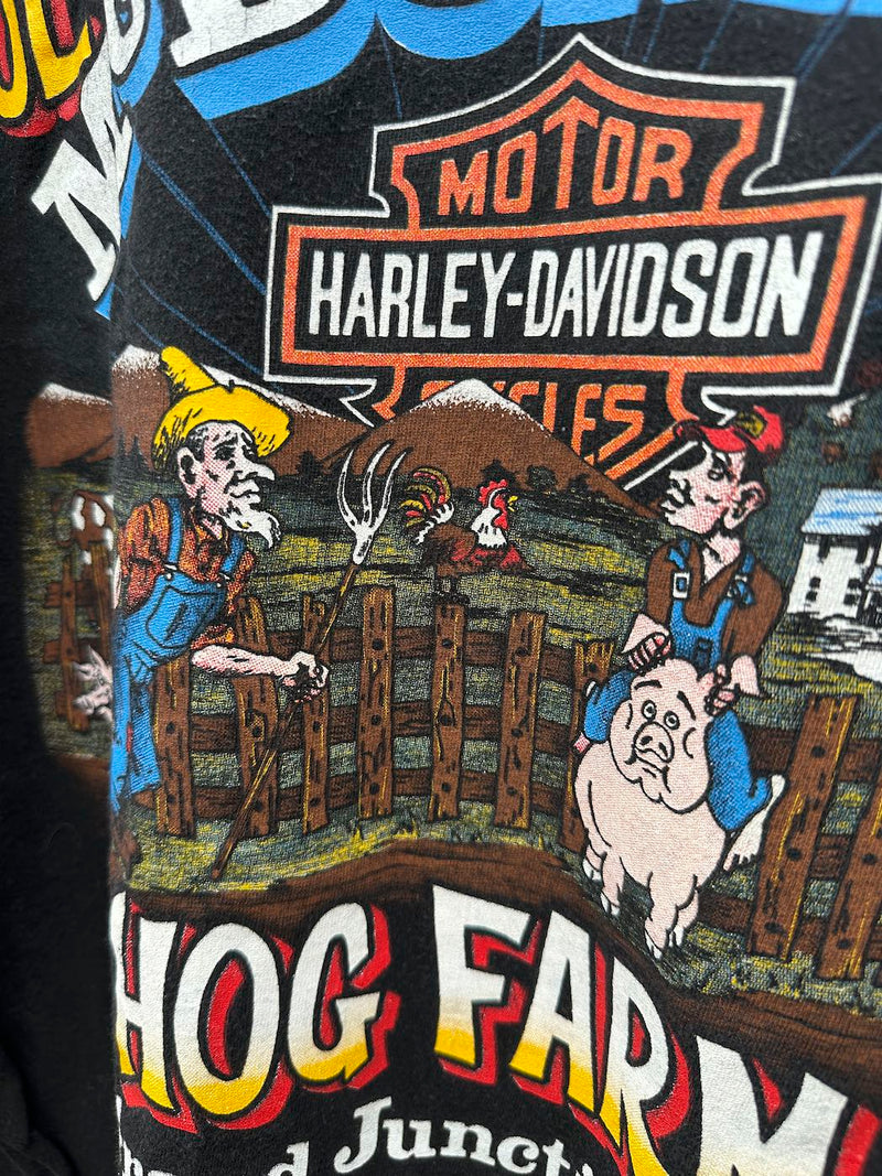 1994 Ol' McDonald Hog Farm Grand Junction, CO Harley Davidson T-shirt