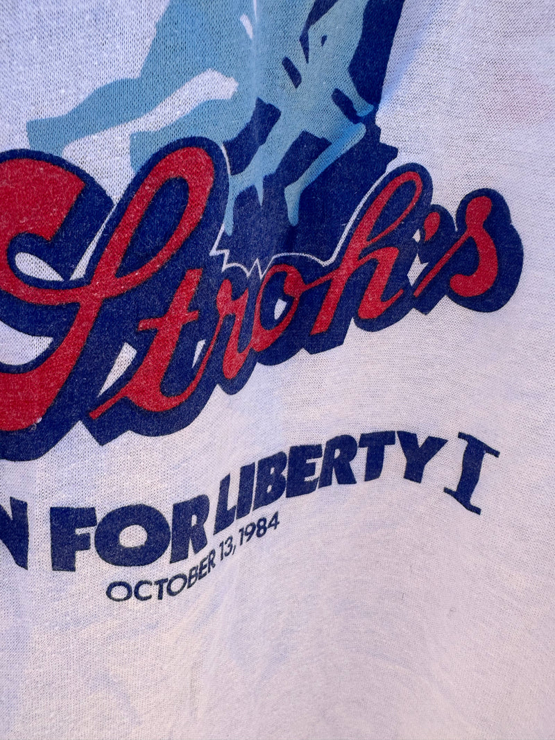 1984 Stroh's Run for Liberty I T-shirt