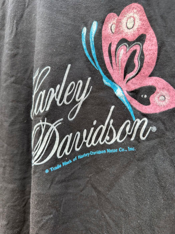 Early 1980's Harley Davidson Butterfly T-shirt
