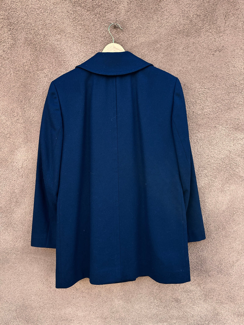 Navy Blue Pendleton Pea Coat - NWT - 100% Virgin Wool