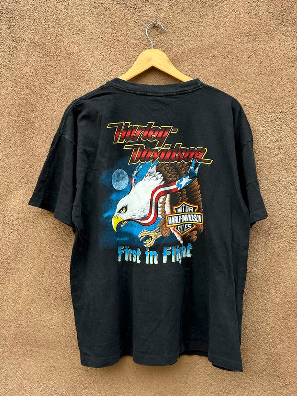Harley Davidson First in Flight Fun Wear Pocket T-shirt