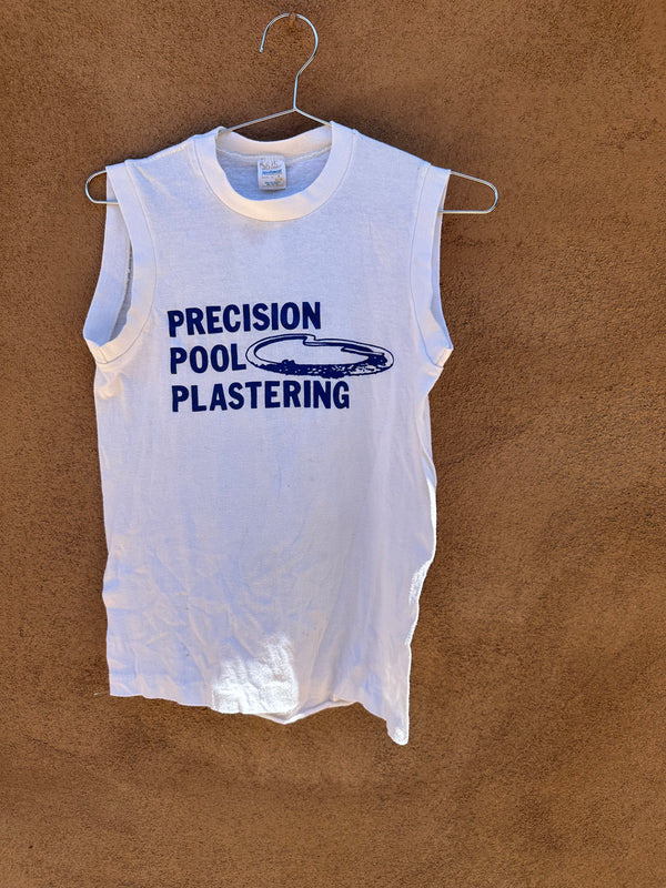 Precision Pool Plastering Sleeveless T-shirt