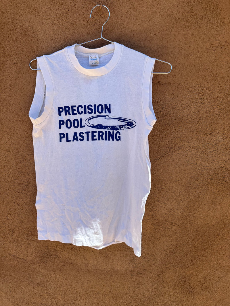 Precision Pool Plastering Sleeveless T-shirt