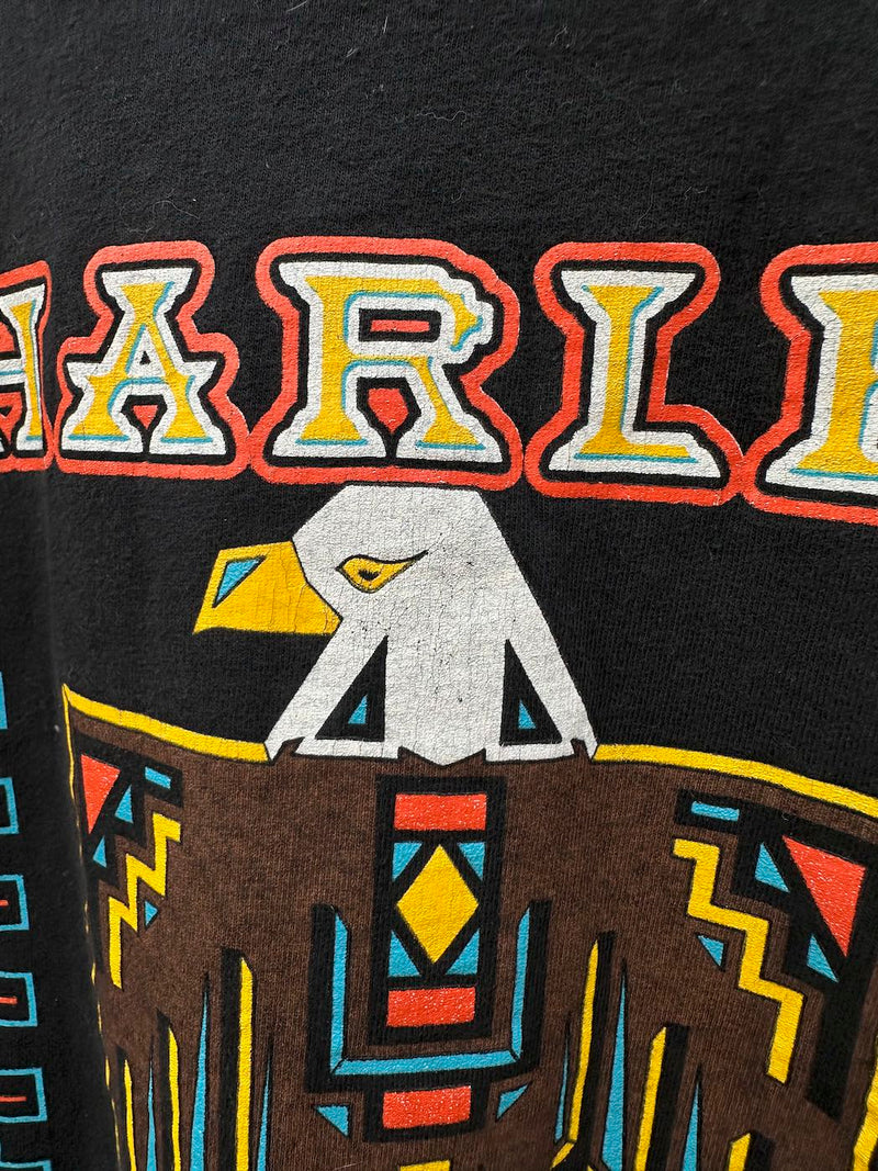 1990 Larry's Custom Cycles Albuquerque, NM Harley Davidson T-shirt
