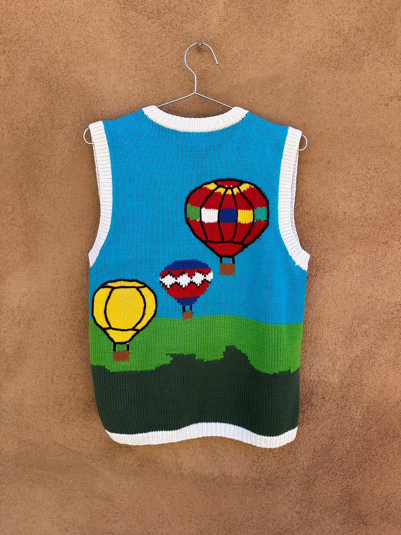 Cotton Salsa Hot Air Balloon Sweater Vest