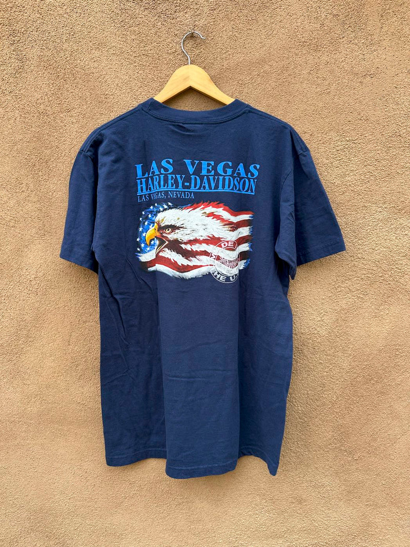 Las Vegas Harley Davidson Screaming Eagle T-shirt
