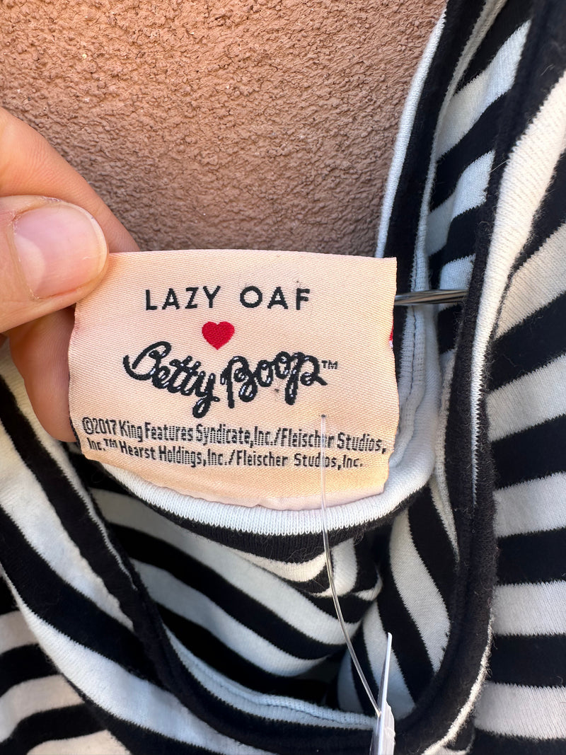 Lazy Oaf Betty Boop Striped Top
