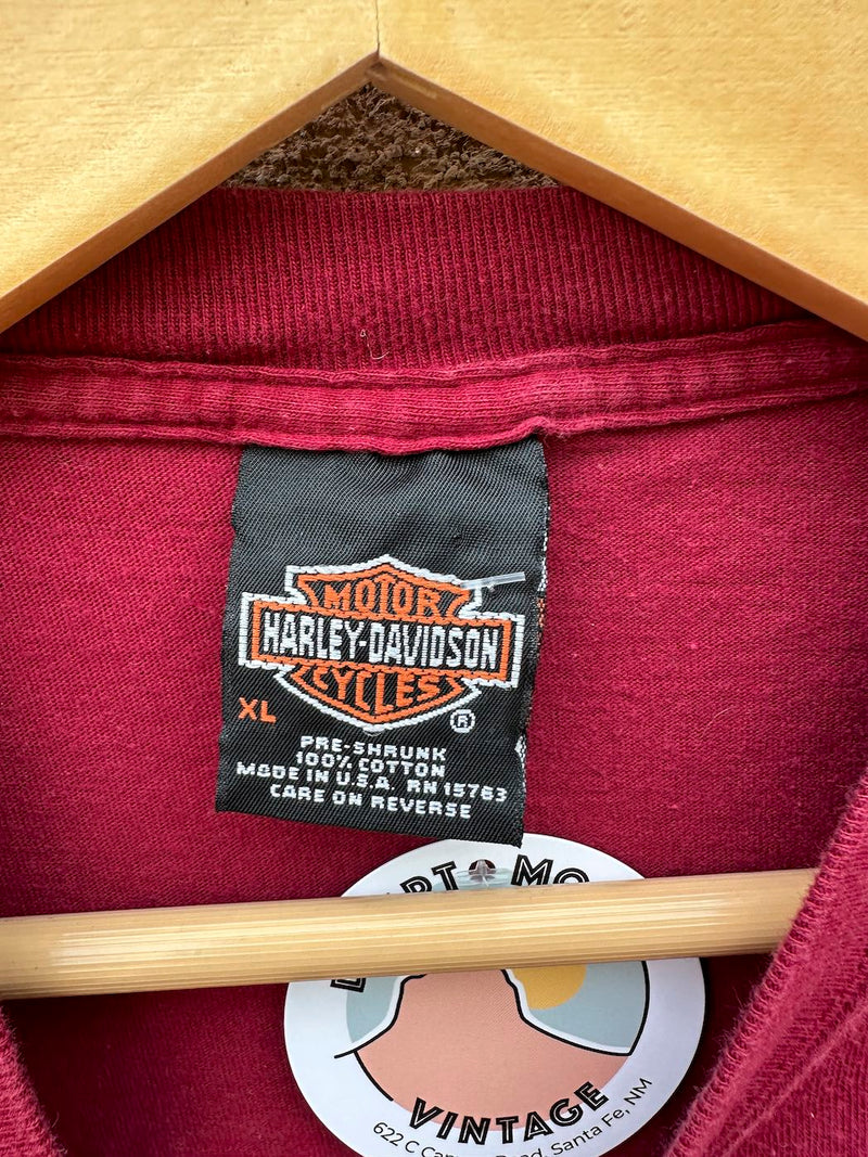 2001 Barnett Harley Davidson Las Cruces, NM T-shirt