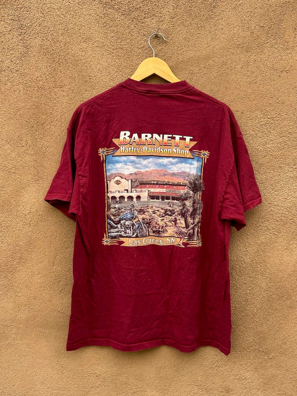 2001 Barnett Harley Davidson Las Cruces, NM T-shirt