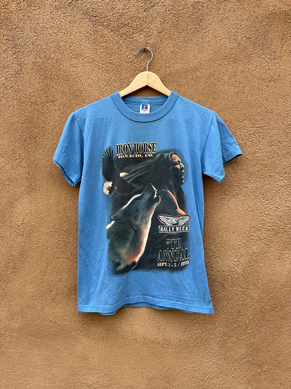 1999 Iron Horse Rally T-shirt Ignacio, CO