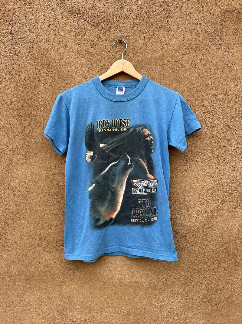 1999 Iron Horse Rally T-shirt Ignacio, CO